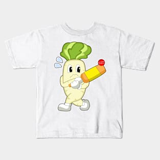 Radish Cricket Cricket bat Kids T-Shirt